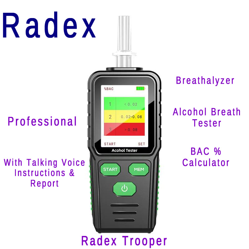 Radex Alcohol Breath Tester Image 1